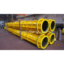 প্রি-টেনশন স্প্যান সার্কুলার কংক্রিট স্টিল মোল্ড